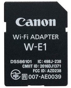 Adattatore Wi-Fi  Canon W-E1