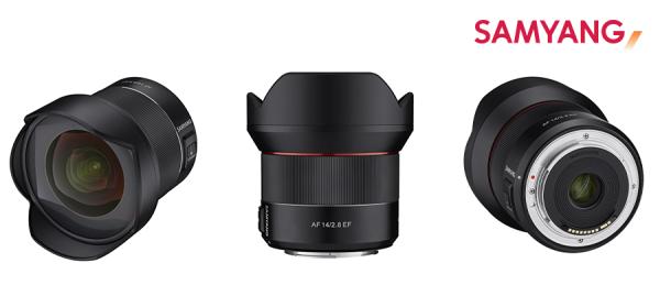 Samyang presenta il primo obiettivo autofocus per fotocamere reflex full frame AF 14mm f2.8 EF