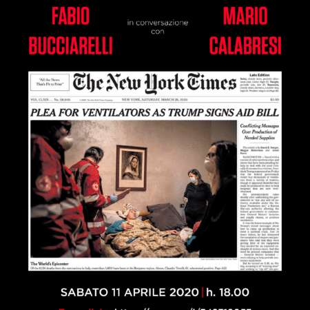 New Old Camera presenta – Lecture: Fabio Bucciarelli in conversazione con Mario Calabresi. L’evento live su Zoom