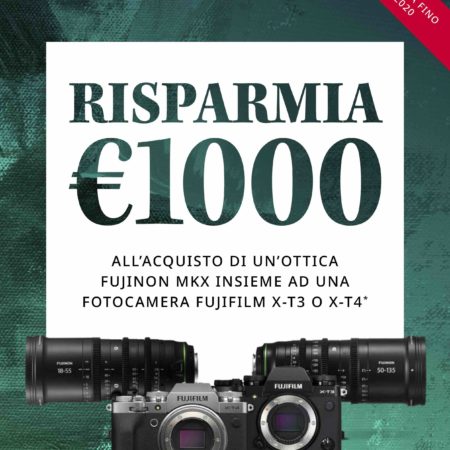 Risparmia 1000 Euro con FujiFilm Instant Rebate